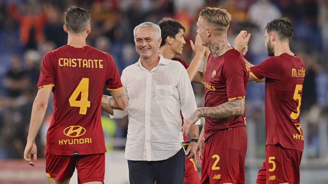 Roma 3 vs 0 Trabzonspor: Mourinho Menyukai Mentalitas Tim