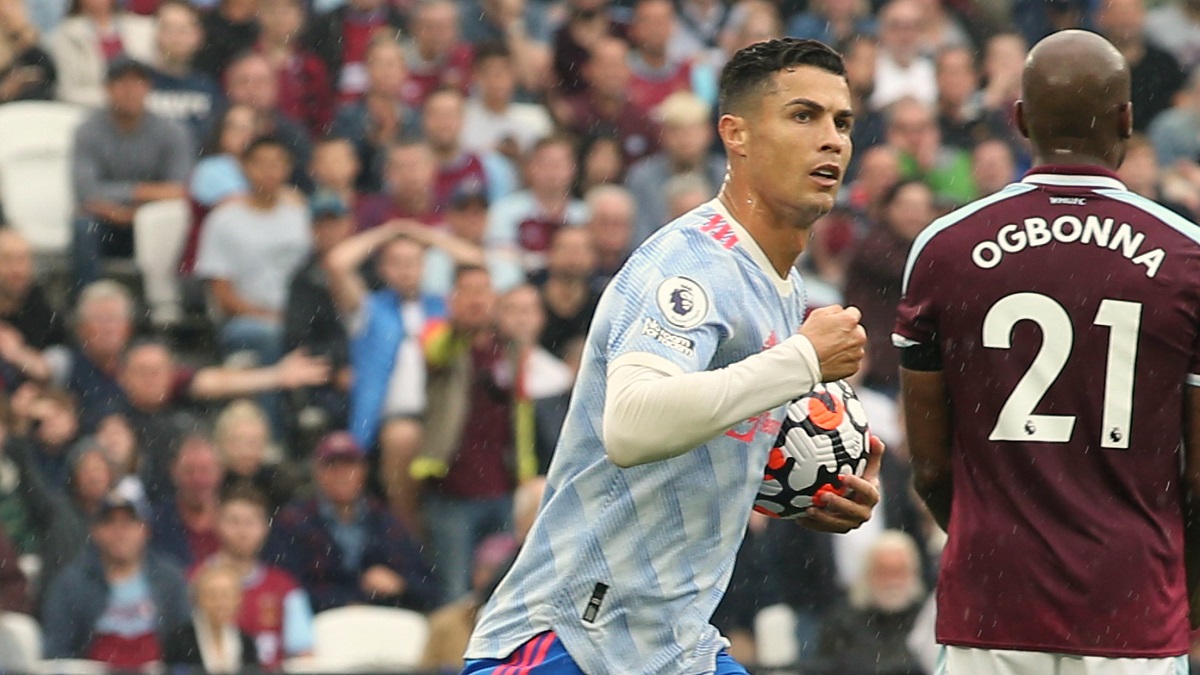 West Ham United 1 vs 2 Manchester United: Ronaldo Cetak Gol Lagi, De Gea Selamatkan Setan Merah