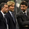 Andrea Agnelli, Pavel Nedved, Fabio Paratici