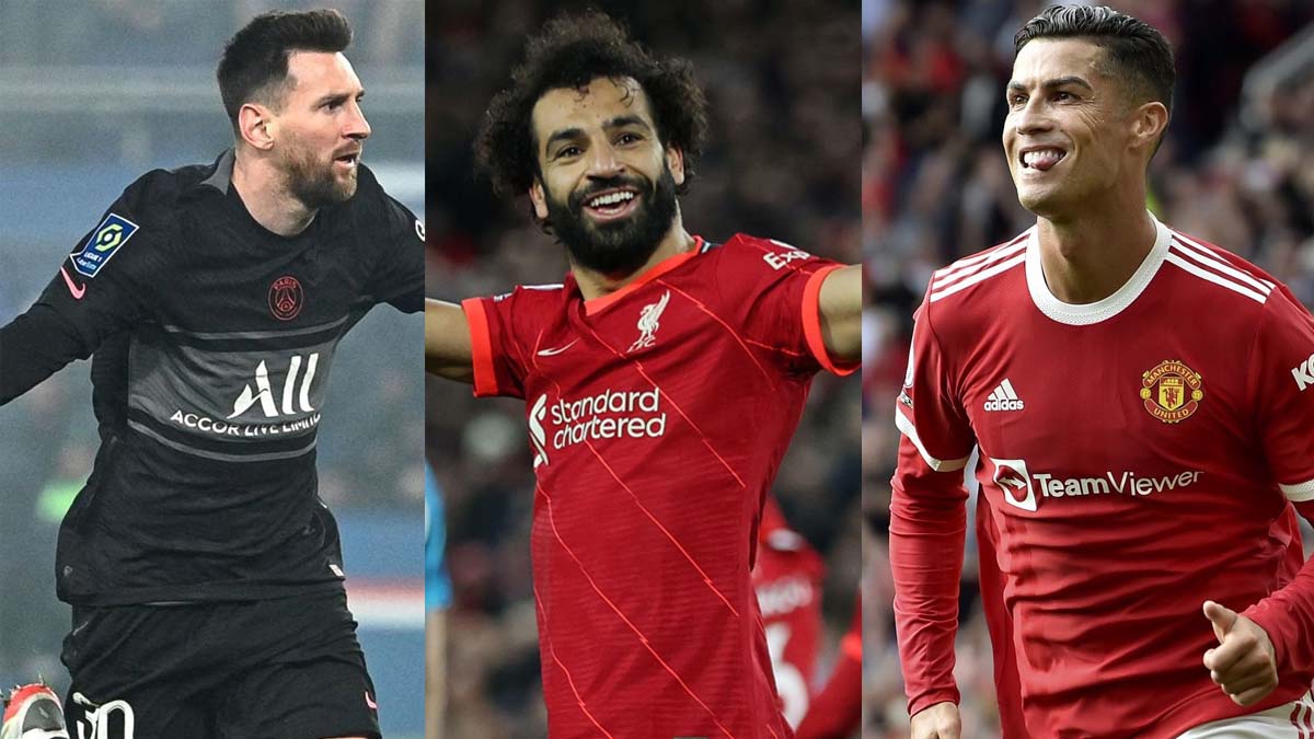 Messi, Ronaldo, dan Salah Pimpin Nominasi Penghargaan Pemain Pria Terbaik FIFA