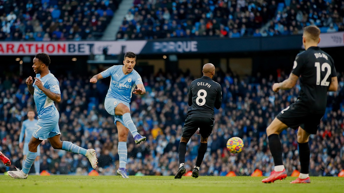 Manchester City 3 vs 0 Everton: Cancelo dan Roket Rodri Menginspirasi