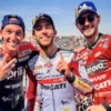 Aleix Espargaro, Enea Bastianini, dan Francesco Bagnaia