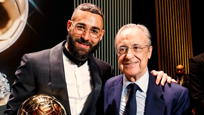 Florentino Perez dan Karim Benzema