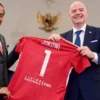 Gianni Infantino dan Jokowi