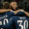 Lionel Messi, Neymar, dan Kylian Mbappe