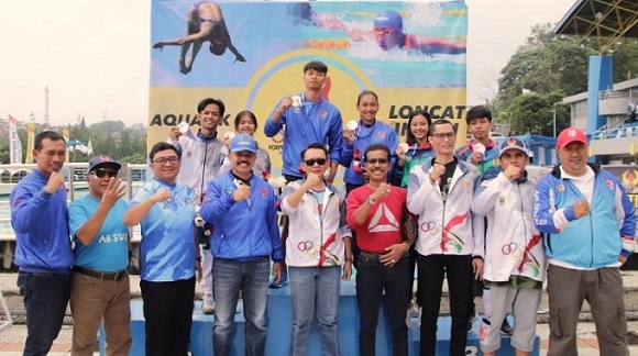 Atlet Cabor Loncat Indah Kabupaten Tasikmalaya