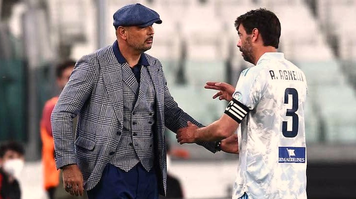 Andrea Agnelli dan Sinisa Mihajlovic