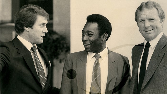 Geoff Hurst, Pele dan Bobby Moore