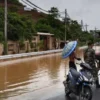 Kawasan Sirkuit Mandalika Kebanjiran