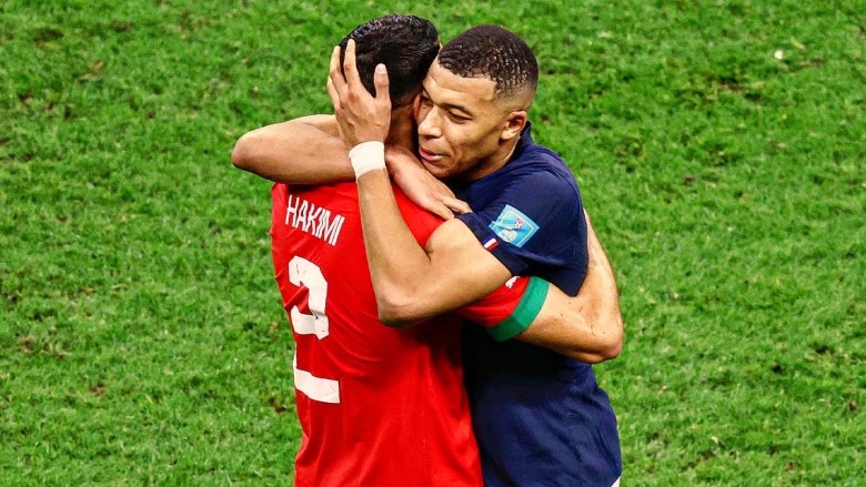 Kylian Mbappe dan Achraf Hakimi