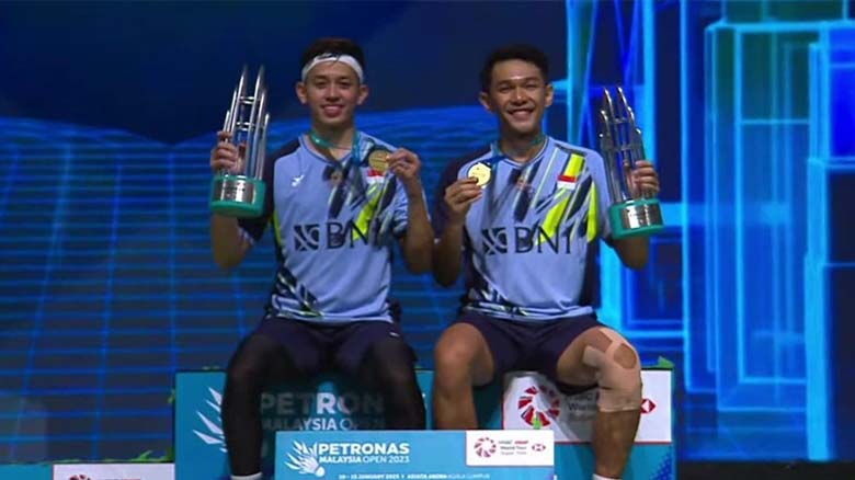 Fajar-Riyan Juarai Malaysia Open