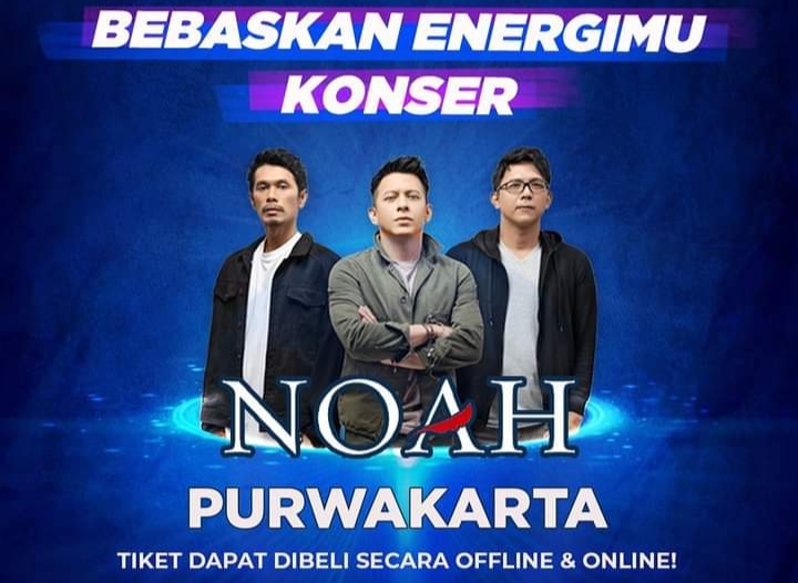 Noah Bakal Manggung di Purwakarta, Beli Tiketnya Bisa Pakai Gopay