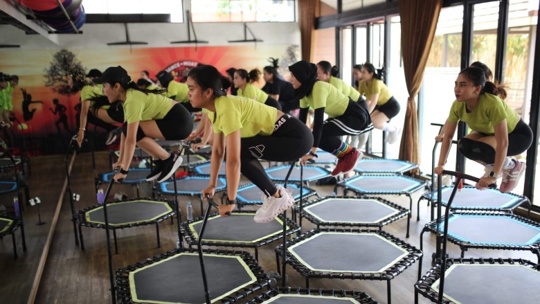 Gerakan Dasar Trampoline Dance Fitness