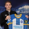 Pemain U-21 Brighton and Hove Albion Casper Nilsson