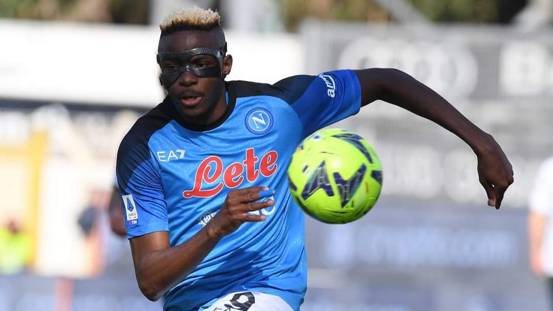 Victor Osimhen mencetak 2 gol untuk Napoli