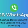 Whatsapp GB ataubpun GB Whatsapp merupakan versi tidak asli dari Whatsapp. Versi ini merupakan modifikasi pihak ketiga dengan sejumlah fitur tambahan.