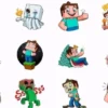 minecraft stickers