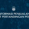 tiket 7 laga kandang Persib