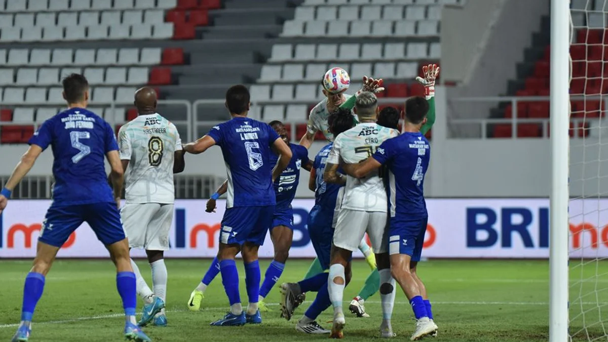 Hasil babak pertama PSIS Semarang vs Persib Bandung