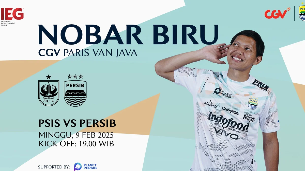 Lokasi nobar Persib lawan PSIS Semarang